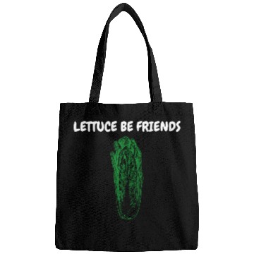 Discover "Lettuce Be Friends" Funny Quote | Gardening Gift Bags