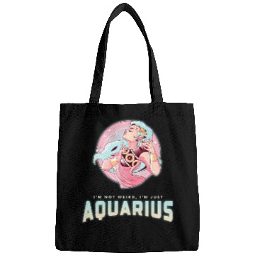 Discover im not weird just aquarius Bags