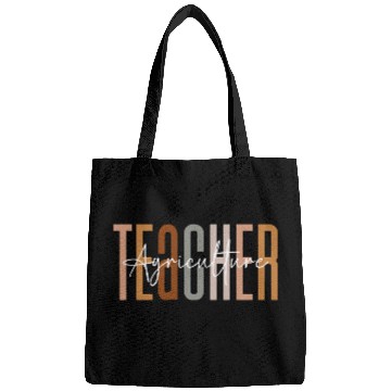 Discover agriculture Teacher Squad Funny Teacher Crew Bags