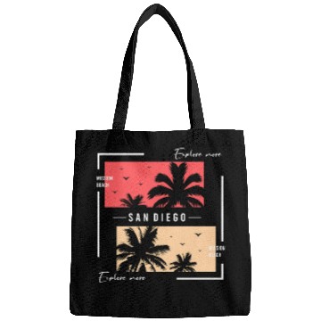 Discover San Diego Mission Beach Bags