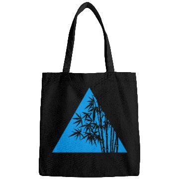 Discover A Blue Triangle and Bamboo Bags