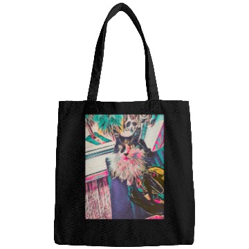 Discover Tropical Funky Cat Bags