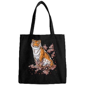 Discover Cherry Blossom Tiger Bags