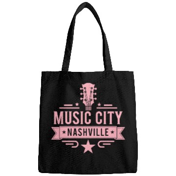 Discover Music City Nashville Guitar Tennessee Bags