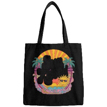 Discover Sun Kissed Retro Sunset Design Bags