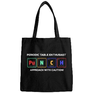 Discover Periodic Table Enthusiast Bags