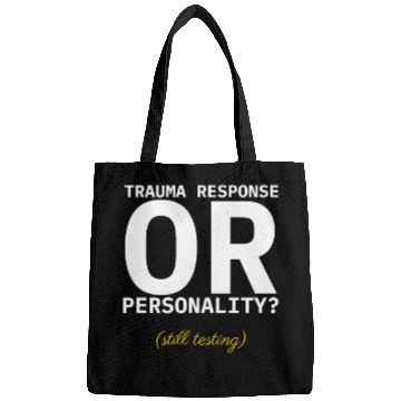Discover Trauma Response Bags | Psychology Humor Bags