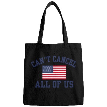 Discover Can't Cancel All Of Us Us USA American Flag Bags