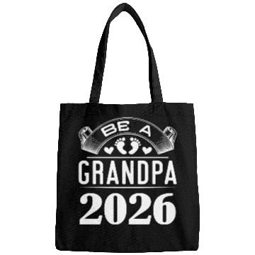 Discover Be A Grandpa 2026 Joyful Anticipation Bags