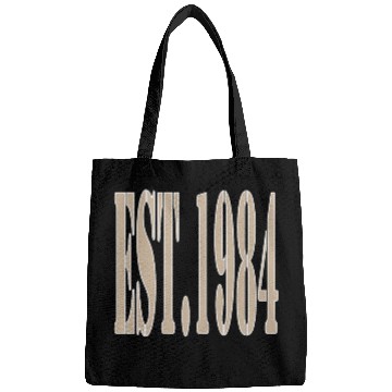 Discover EST. 1984 Bags – Classic Beige Birth Year Bags