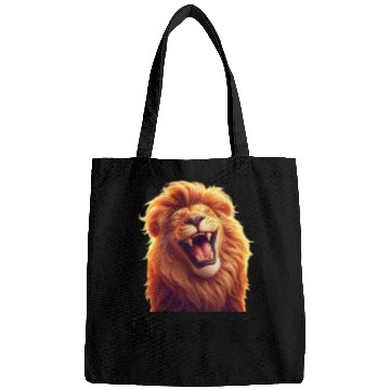 Discover laughing lion Bags