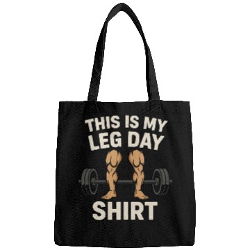 Discover This is my leg day - Gym Bags