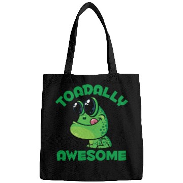Discover Toadally Awesome Happy Cartoon Toad Bags