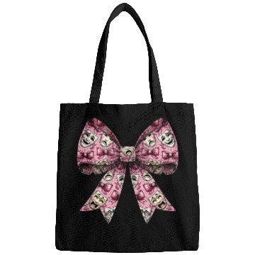 Discover Coquette Bow Theatre Mask Pattern Drama Comedy Bags