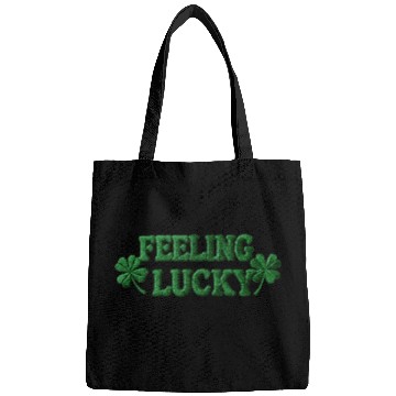 Discover Feeling Lucky Shamrocks Clover Bags