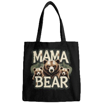 Discover Mama Bear & Cubs Rustic Bags for Moms