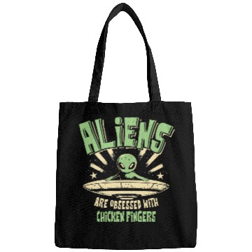 Discover Aliens Are Obsessed With Chicken Fingers Fun Bags