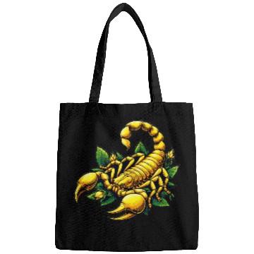 Discover yellow scorpion Bags