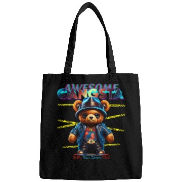 Discover gangsta teddy bear Bags