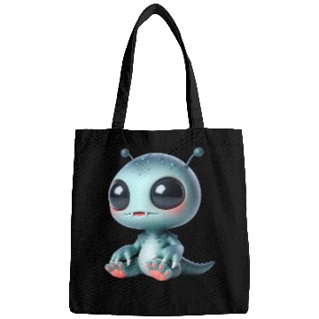 Discover Galactic Alien with Cosmic Aura Bags