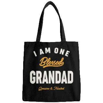 Discover I Am One Blessed Grandad Dad Grandpa Bags