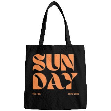 Discover Retro sunday vibes Bags