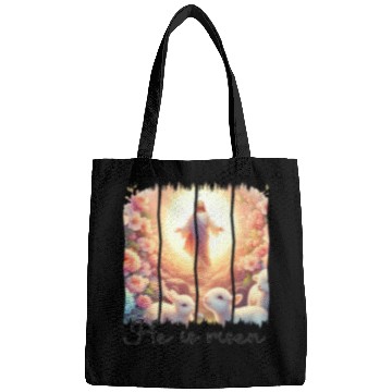 Discover Easter Day Jesus He is risen Bags