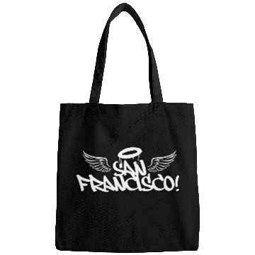 Discover San Francisco Graffiti Wings Bags