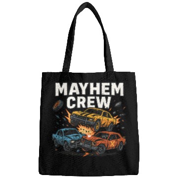 Discover Mayhem crew derby Bags crash race design wreckfest