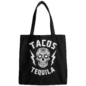 Discover Tacos Tequila & Skull Vibes Bags