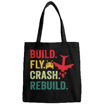 Discover Build fly crash rebuild for RC aieplane pilot flye Bags