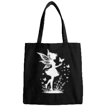 Discover Enchanting Fairy with Flowers and Butterflies Bags