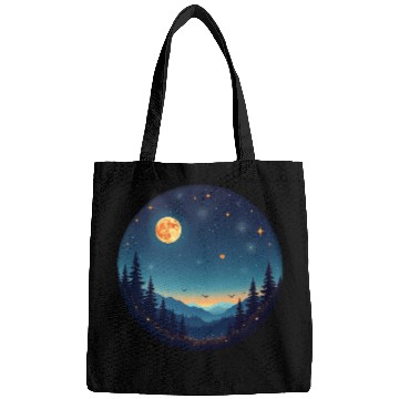 Discover Starry Night Mountain Bags