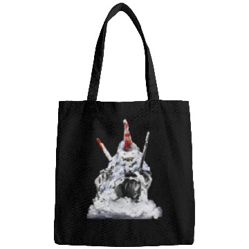 Discover Staten Island Snow Man NYC Bags