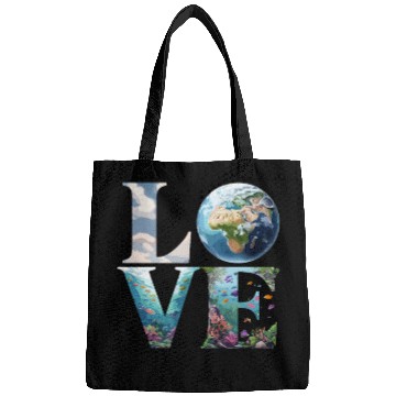 Discover Love for Our Planet: Oceans and Earth Bags