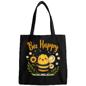 Discover Happy Beekeeping Bee with Sunflower Joy Bags