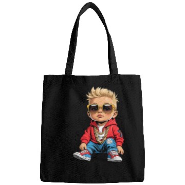 Discover Lil' Vibe – Hip-Hop Toddler Vector Art Bags