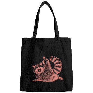 Discover Stay Trashy Raccoon – Funny Meme Bags