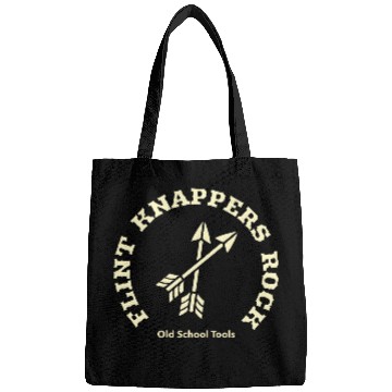 Discover Flint Knappers Rock Old School Tools Knapping Bags
