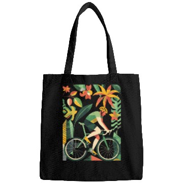 Discover Cycling Boy Comic Look Bags
