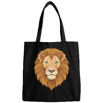 Discover lion head logo Bags