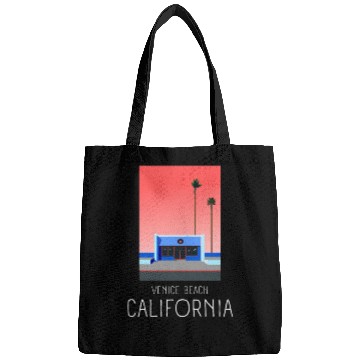 Discover Retro Venice Beach California Bags