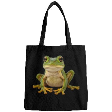 Discover Realistic Frog Portrait Bags
