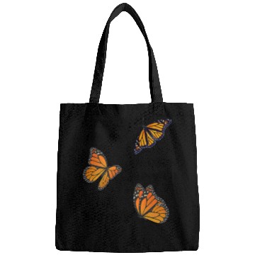 Discover the only good orange monarch is a butterfly Bags