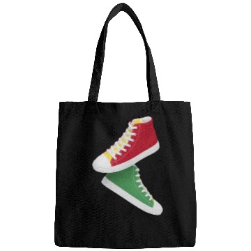 Discover Red,Green and Yellow Bags