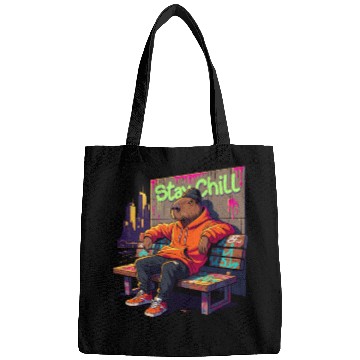 Discover Capybara Stay Chill Bags