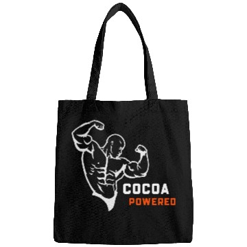 Discover Cocoa Powered Chocolate Gym Bags
