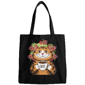 Discover Coffee, Cats & Hibiscus Bags