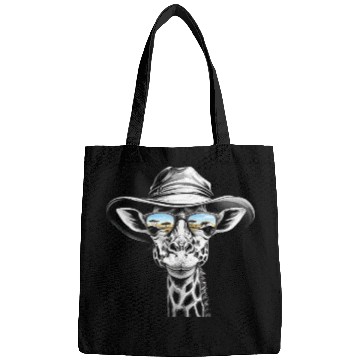 Discover Giraffe Face with Bucket Hat Bags