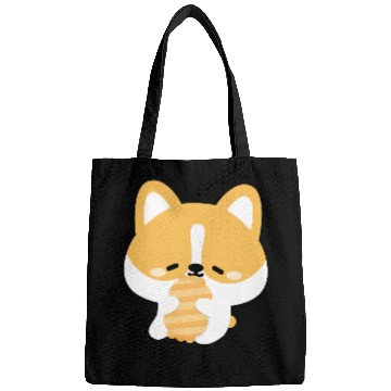Discover Sleepy Corgi Bags